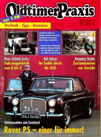 Deckblatt Oldtimer Praxis (04/1997)